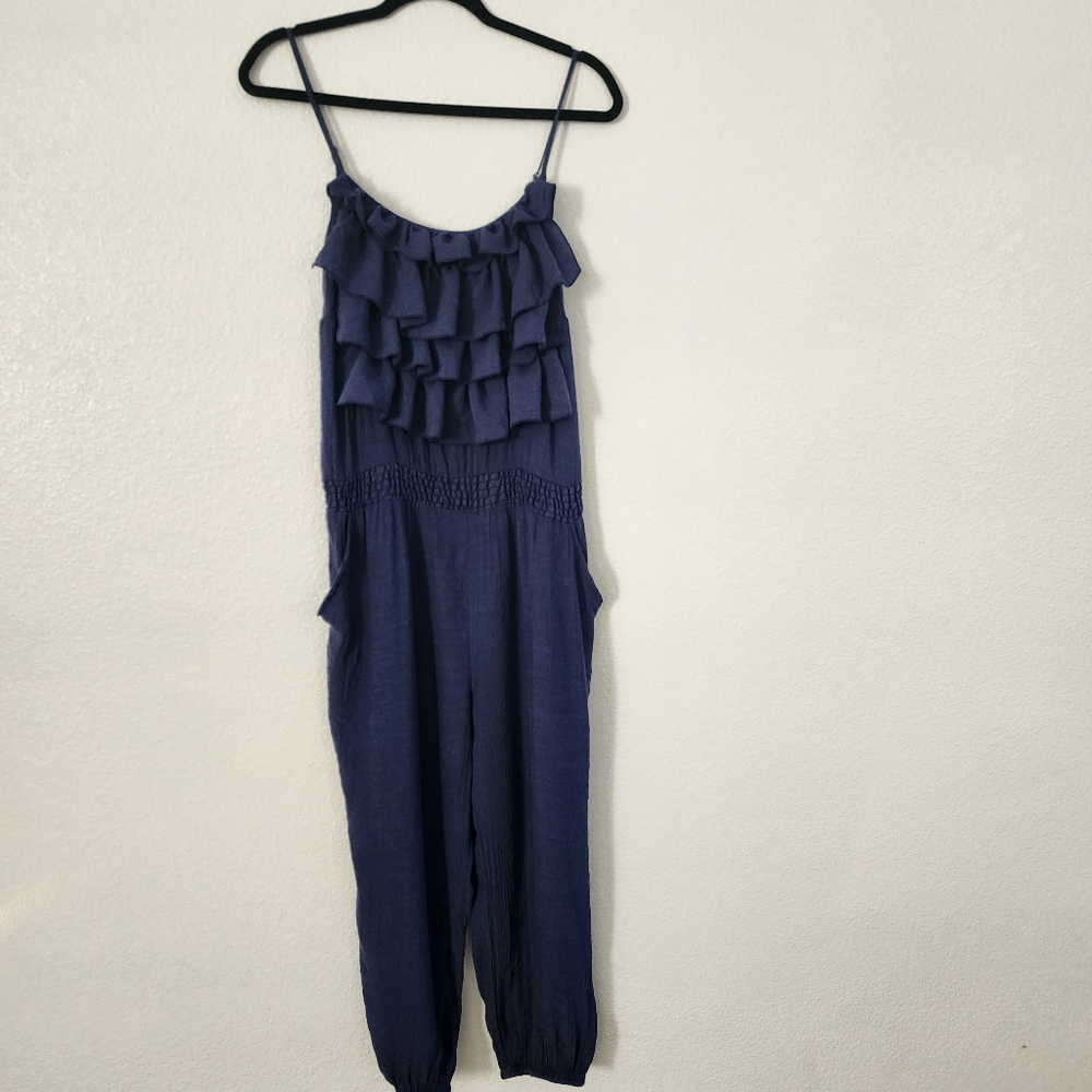 TOXIK3 Navy blue jumper sz L